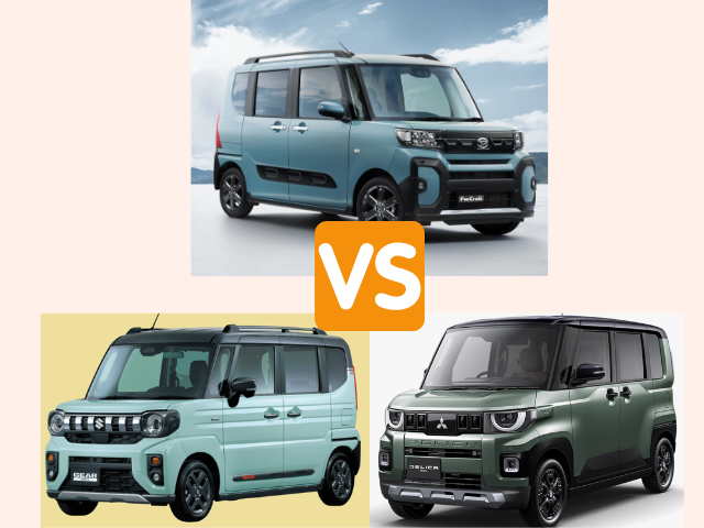 タントファンクロスとライバル車を徹底比較